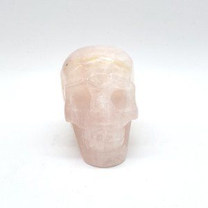 Rose Quartz Skull